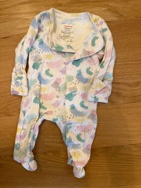 Magnetic Me Pastel Multi-Color Footed One-Piece